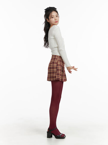 plaid-mini-skirt-om421