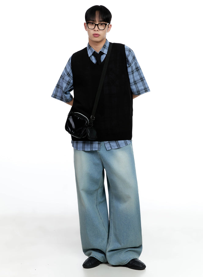 mens-linen-v-neck-knit-vest-ig520