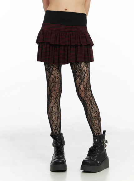 striped-mini-skirt-cd519