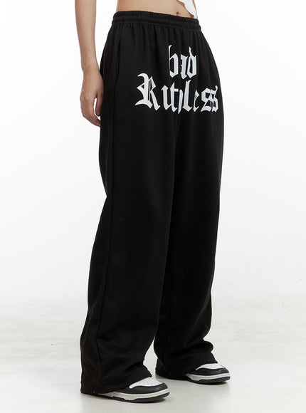 banded-lettering-sweatpants-ol408