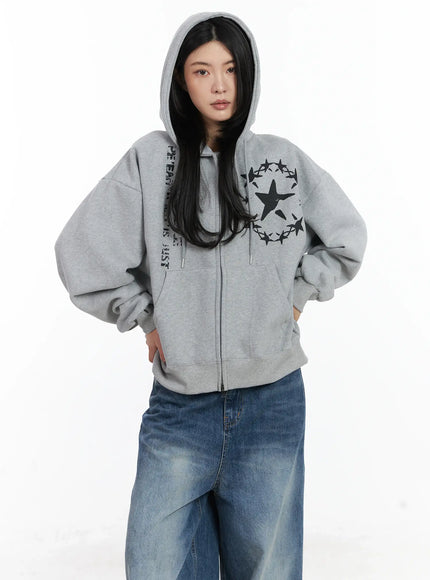 star-print-cozy-zip-up-hoodie-cn528