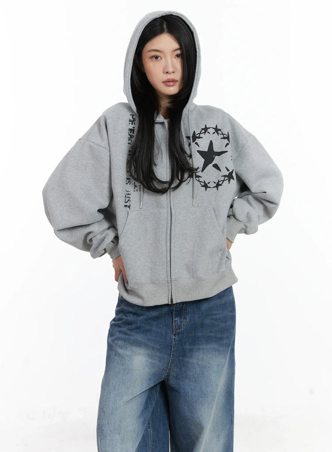 star-print-cozy-zip-up-hoodie-cn528