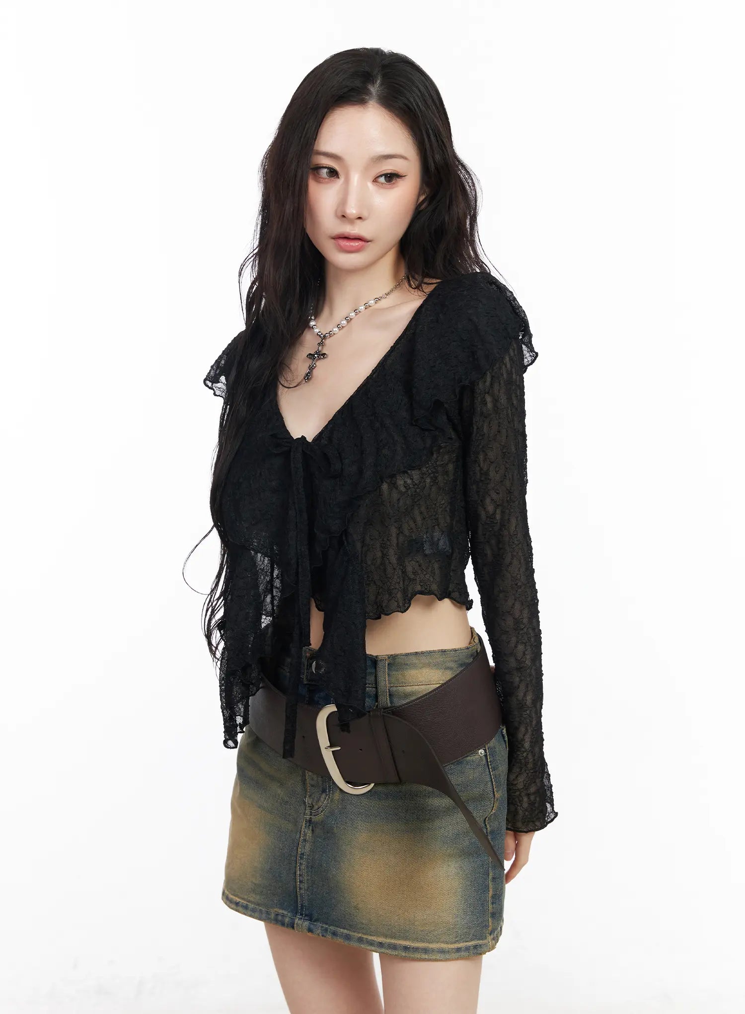 sheer-ruffle-ribbon-cardigan-cm518