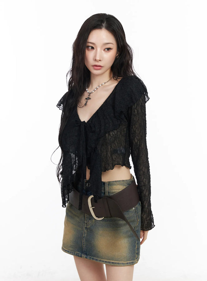 sheer-ruffle-ribbon-cardigan-cm518