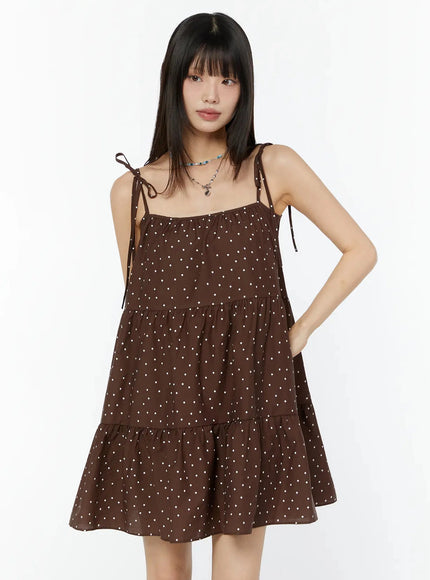 brown-polka-dot-tiered-dress-iu518