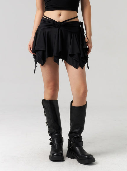 waist-strap-mini-skirt-cu330