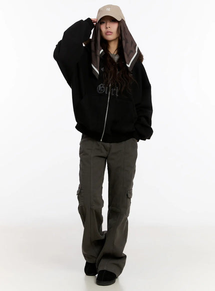 oversized-graphic-faux-fur-zip-hoodie-cn527
