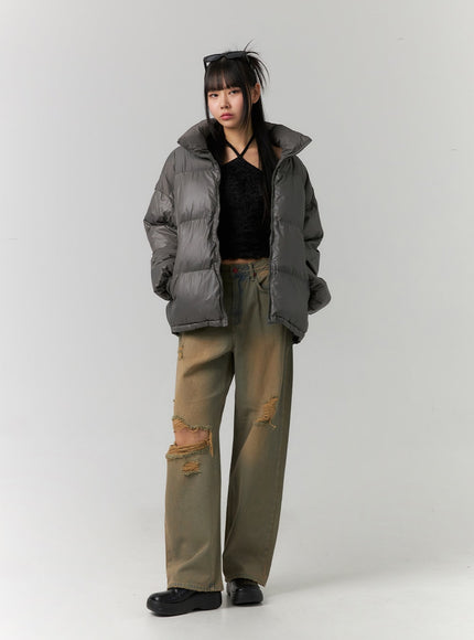 half-neck-puffer-jacket-unisex-cd308