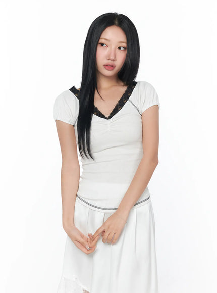 chic-lace-trimmed-shirred-tee-cy512