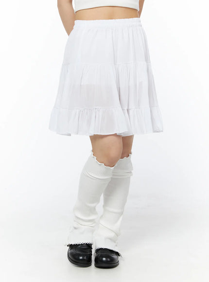 elastic-waist-tiered-midi-skirt-cy522