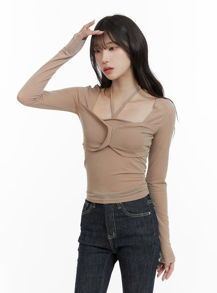 halter-neck-layered-top-ca403