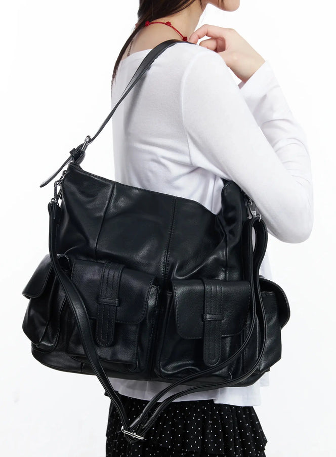 faux-leather-two-pocket-shoulder-bag-if505