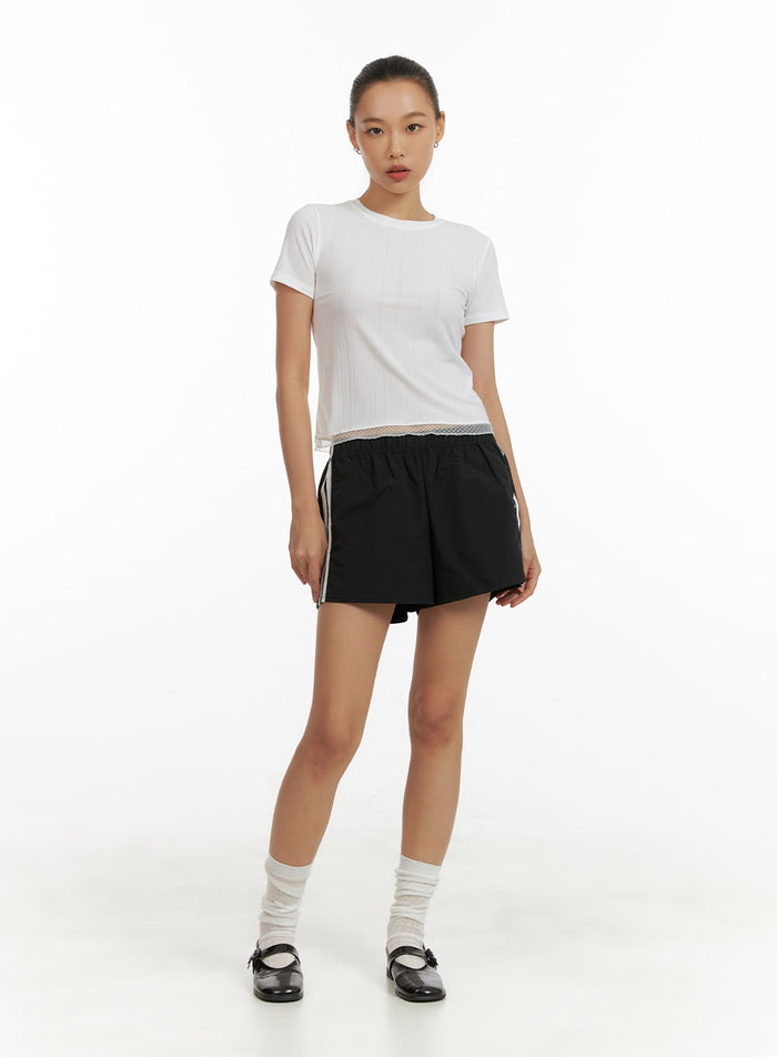 stripe-nylon-shorts-cu414