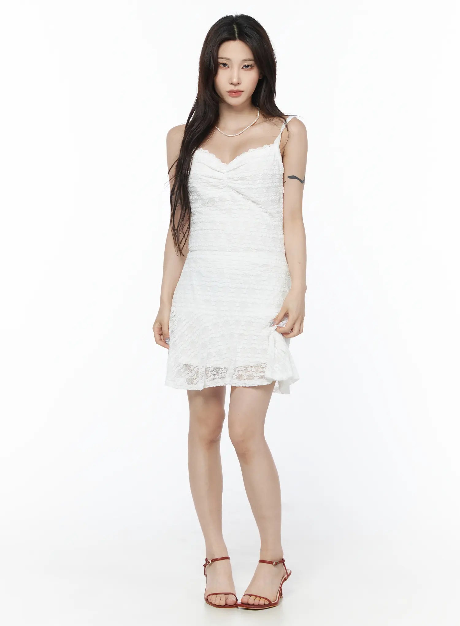 lace-frill-mini-dress-cu510