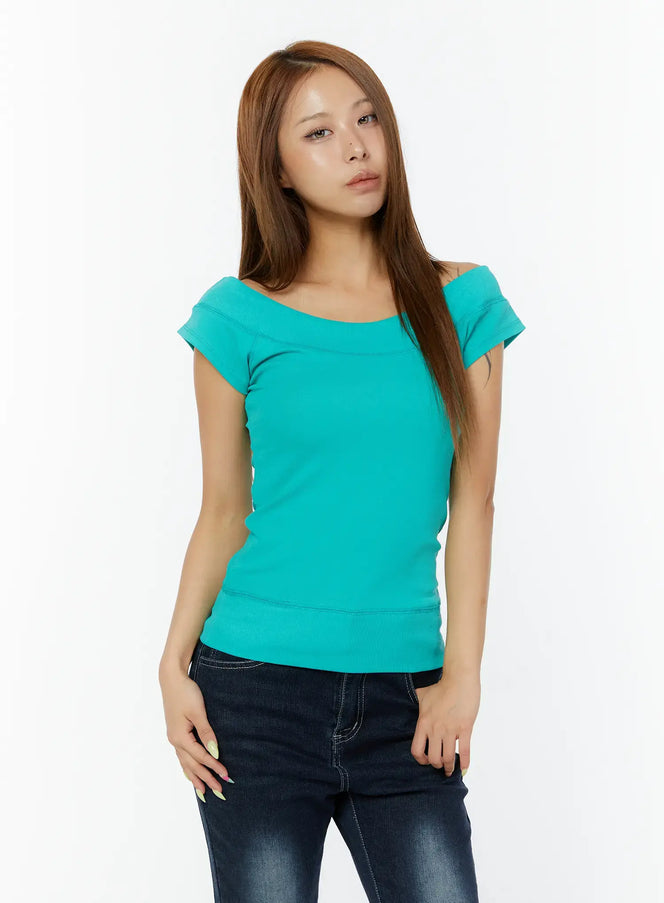 off-shoulder-half-sleeve-top-cy520