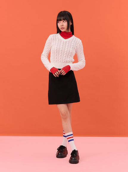 sporty-striped-cotton-midi-socks-in302