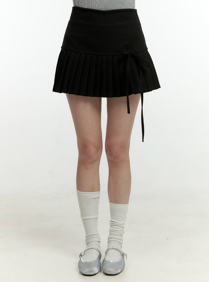 ribbon-half-pleated-mini-skirt-ol430