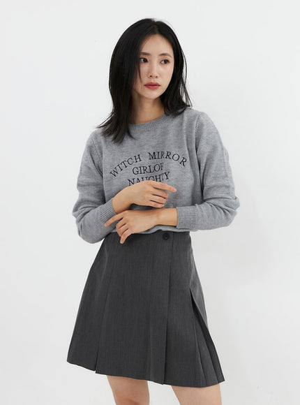 buttoned-pintuck-mini-skirt-oo305