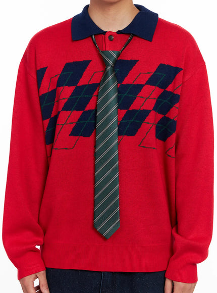 mens-striped-pre-tied-tie-is510