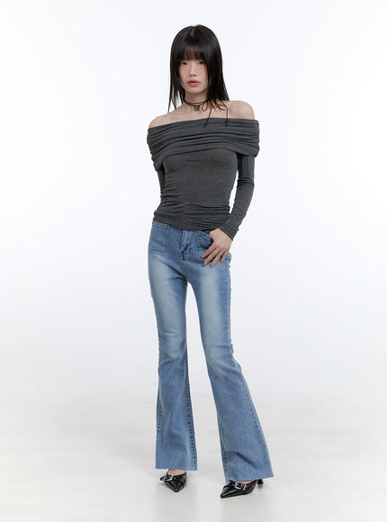 double-buttoned-pocket-bootcut-jeans-cg412