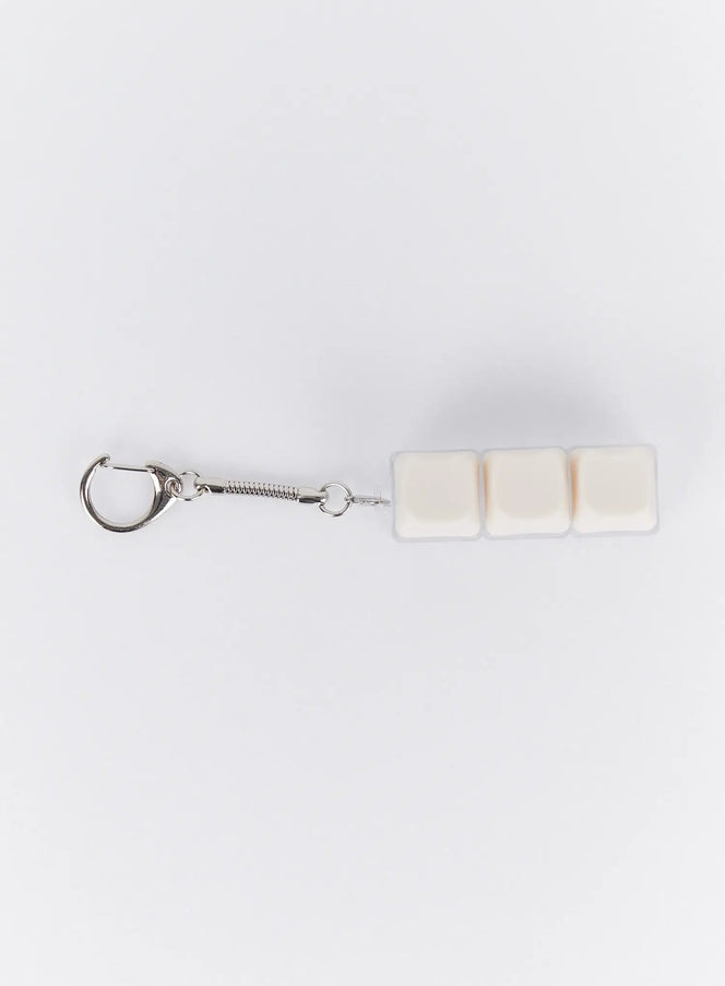 pastel-3-keycap-keychain-ia524 / Beige