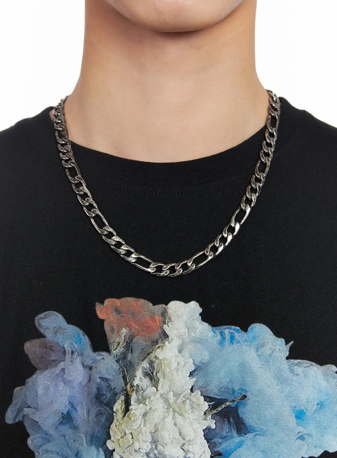 mens-essential-chain-necklace / Black
