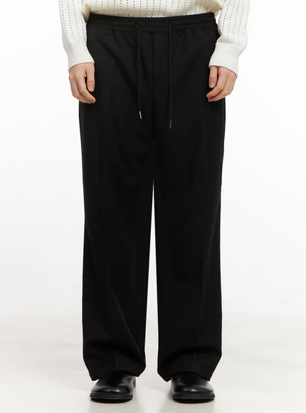 mens-adjustable-classic-slacks-ij517 / Black