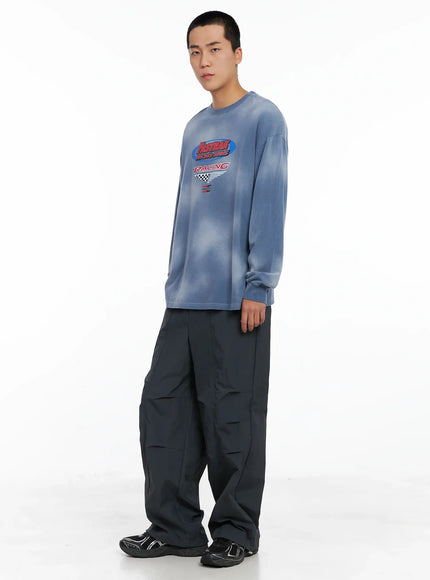 mens-racing-graphic-long-sleeve-ig529 / Blue