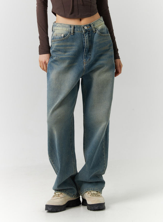 low-rise-wide-denim-streetwear-id305 / Blue
