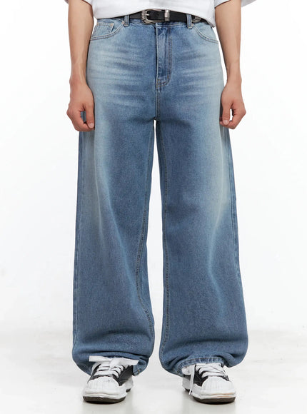 mens-vintage-baggy-jeans-il516 / Blue