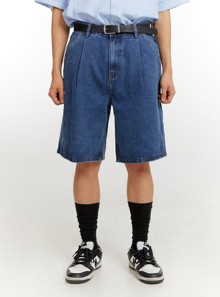 mens-comfy-bermuda-jorts-iu426 / Blue