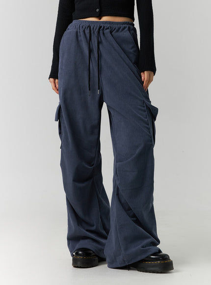 corduroy-cargo-street-pants-id305 / Dark blue