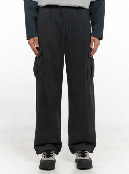 mens-cargo-cotton-pants-dark-gray-id413 / Dark gray