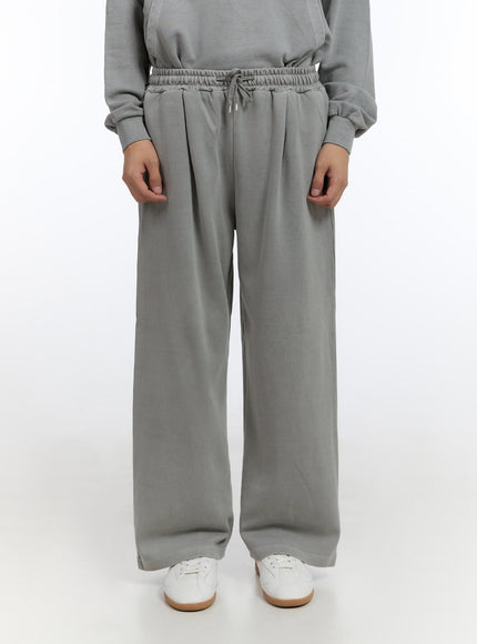 mens-vintage-wash-sweatpants-io428 / Gray