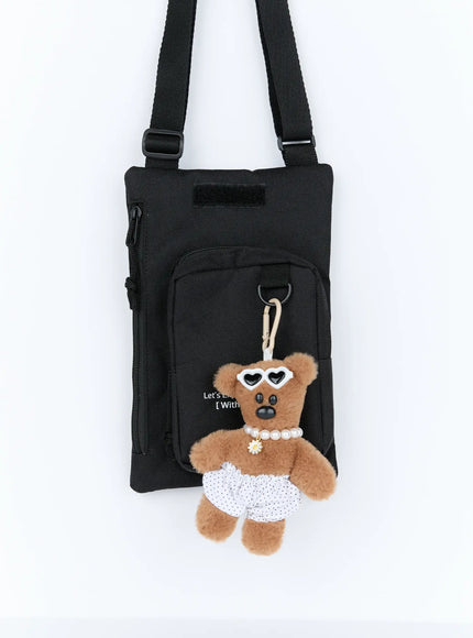 sunglasses-teddy-keychain-ig512 / White