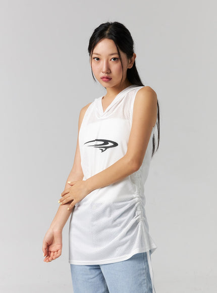 graphic-hooded-sleeveless-top-cg314