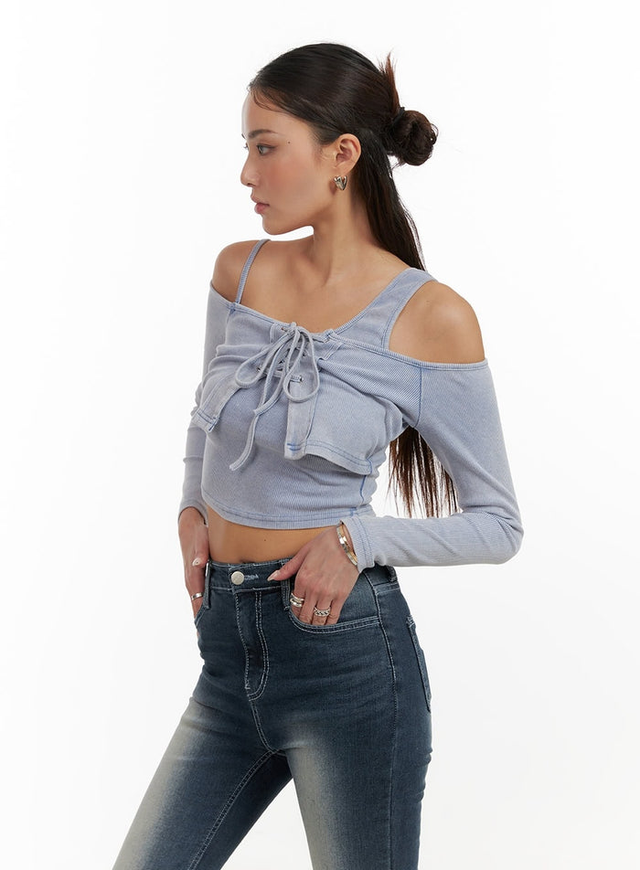 x-strap-corset-off-shoulder-cropped-long-sleeve-cy402