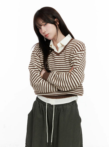 casual-plaid-long-sleeve-top-co520