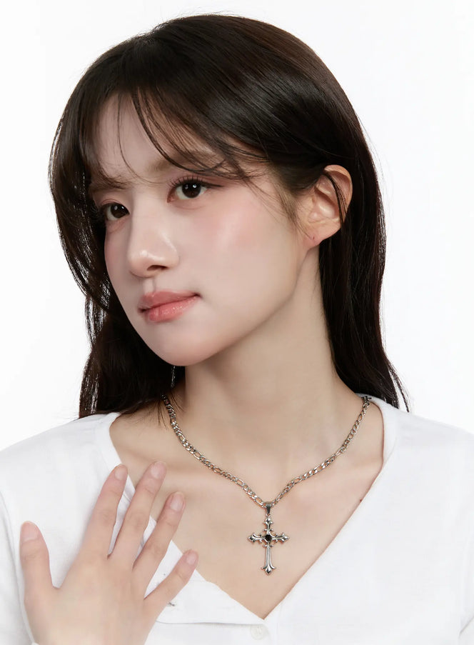 gothic-cross-chain-necklace-cm505