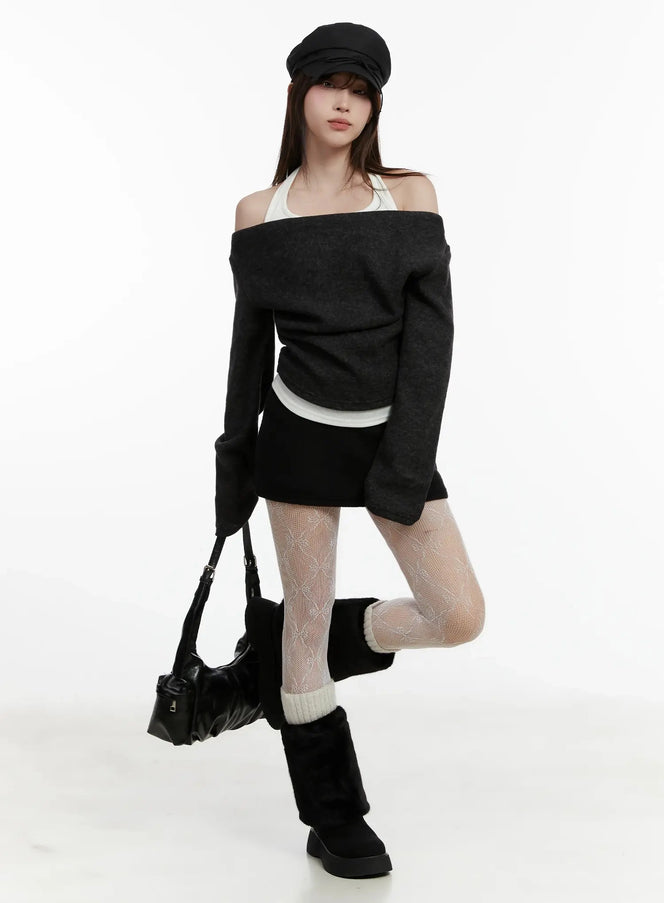 halter-layered-off-shoulder-top-id525