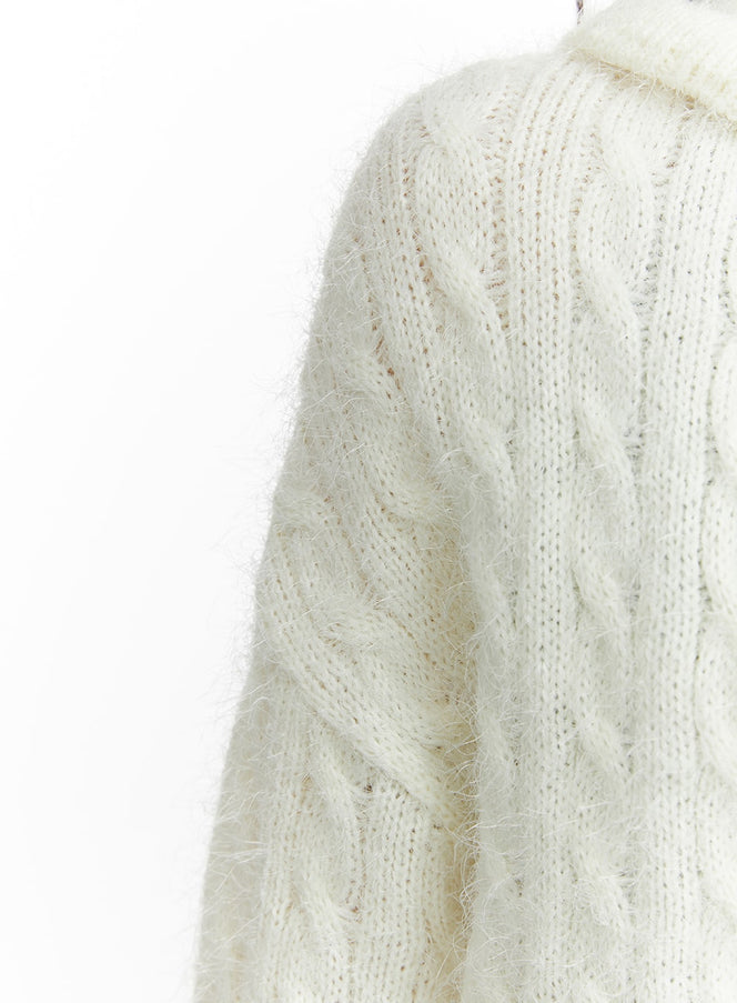 cable-knit-zippered-hooded-cardigan-cf416