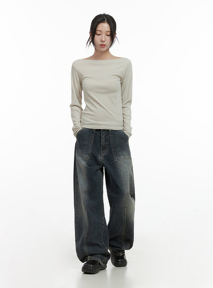 olive-relaxed-wash-wide-leg-denim-jeans-cs430