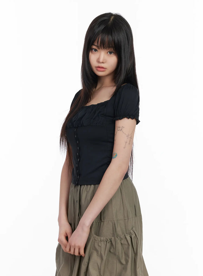 puff-sleeve-crop-short-sleeve-blouse-cm512