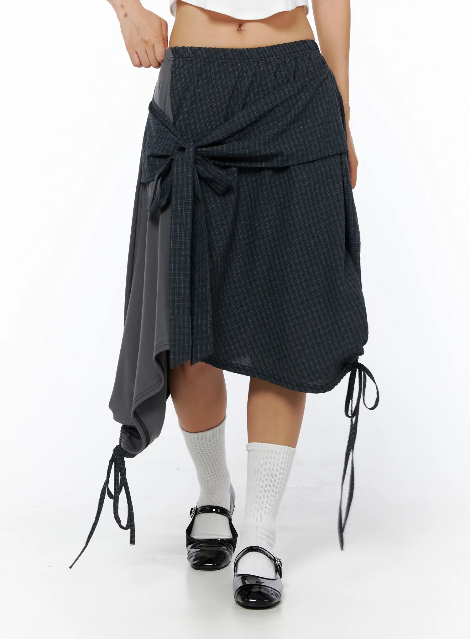 plaid-draped-midi-skirt-cu512