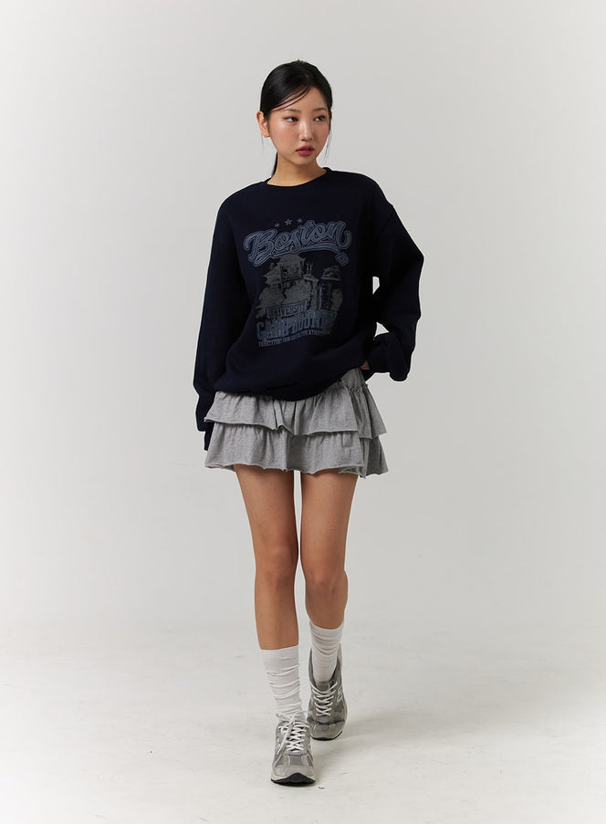 layered-frill-mini-skirt-cd329