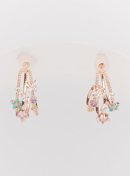 daisy-triple-flower-stem-earrings-im528