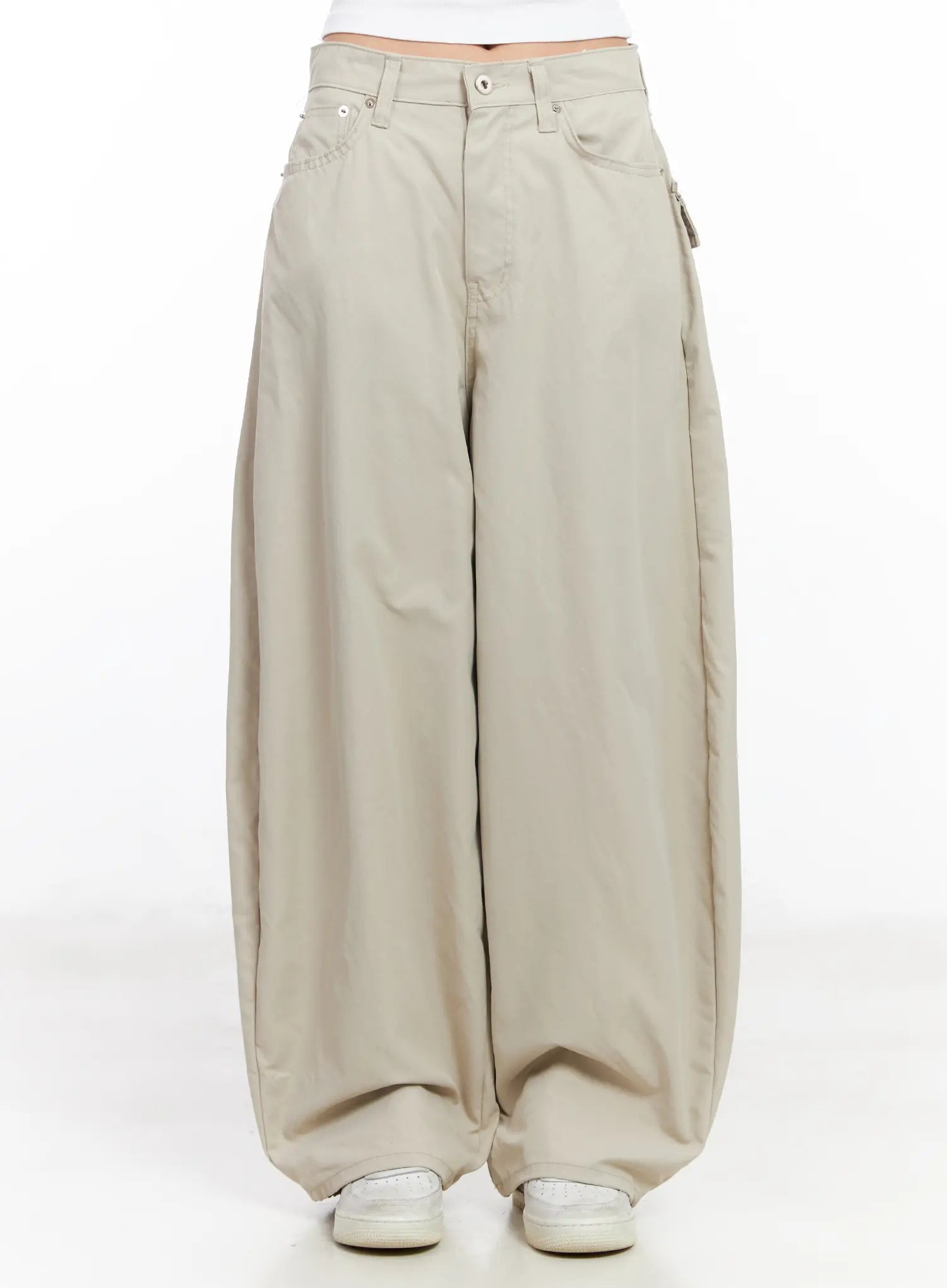 wide-leg-pants-cf526 / Beige