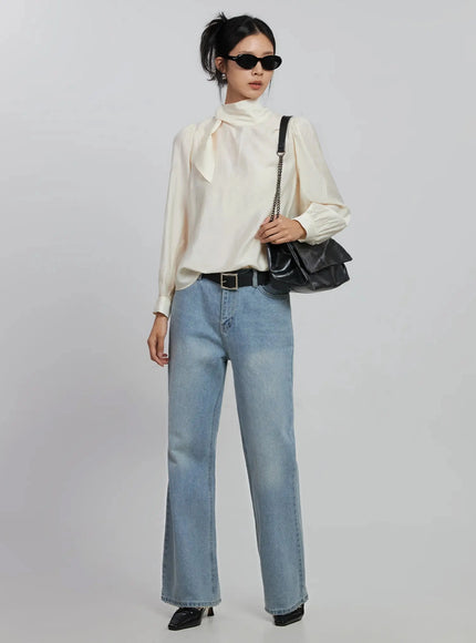 high-neck-tie-blouse-id504