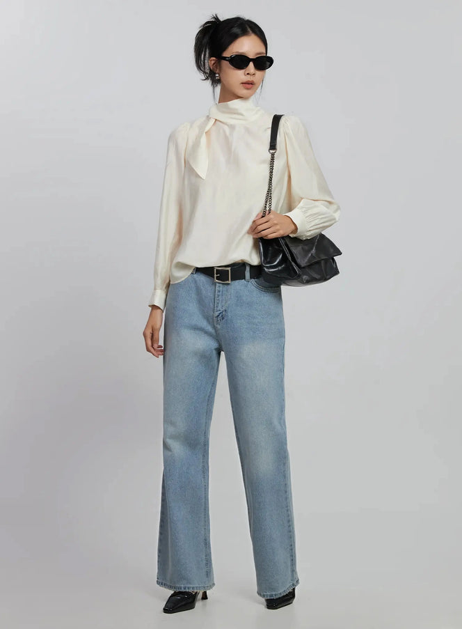 high-neck-tie-blouse-id504