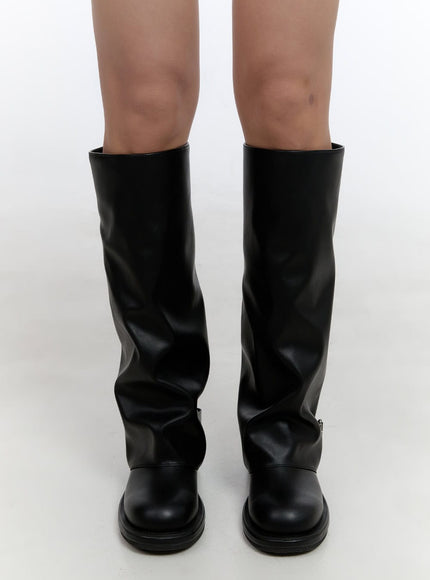 maxi-solid-buckle-boots-cs406